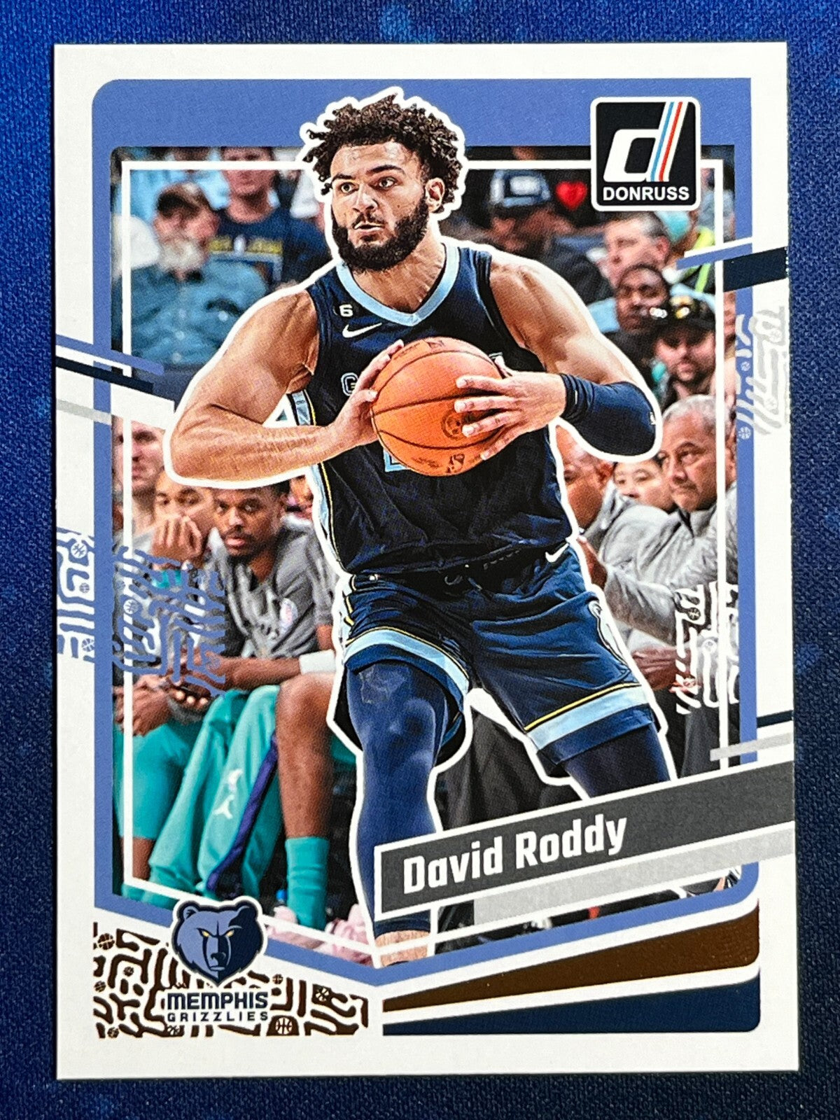 2023-24 Donruss Basketball #187 David Roddy Memphis Grizzlies