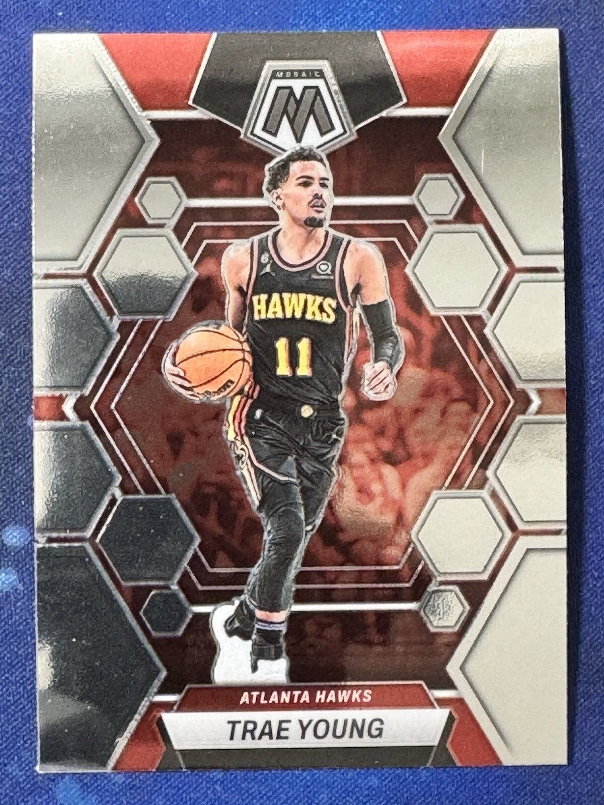 Trae Young 2022-23 Panini Mosaic Basketball #8 Atlanta Hawks