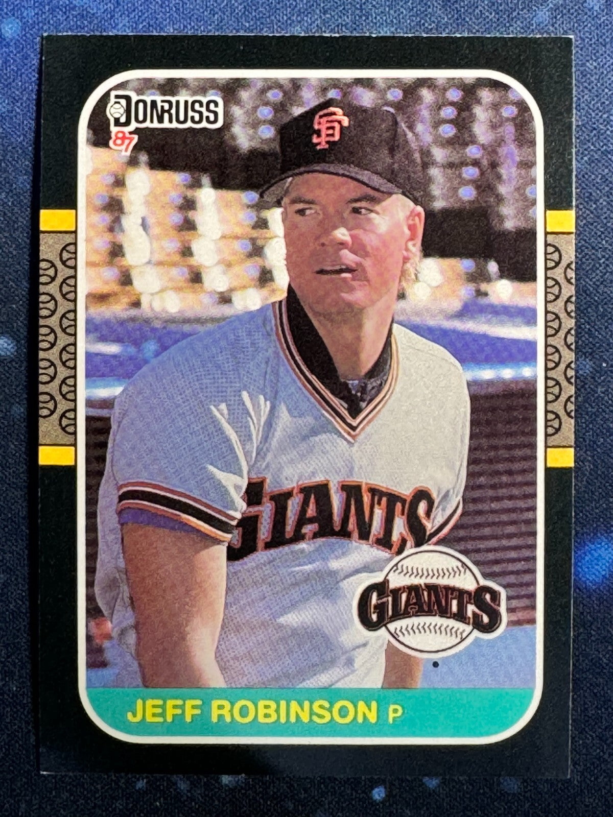 1987 Donruss #559 Jeff Robinson San Francisco Giants