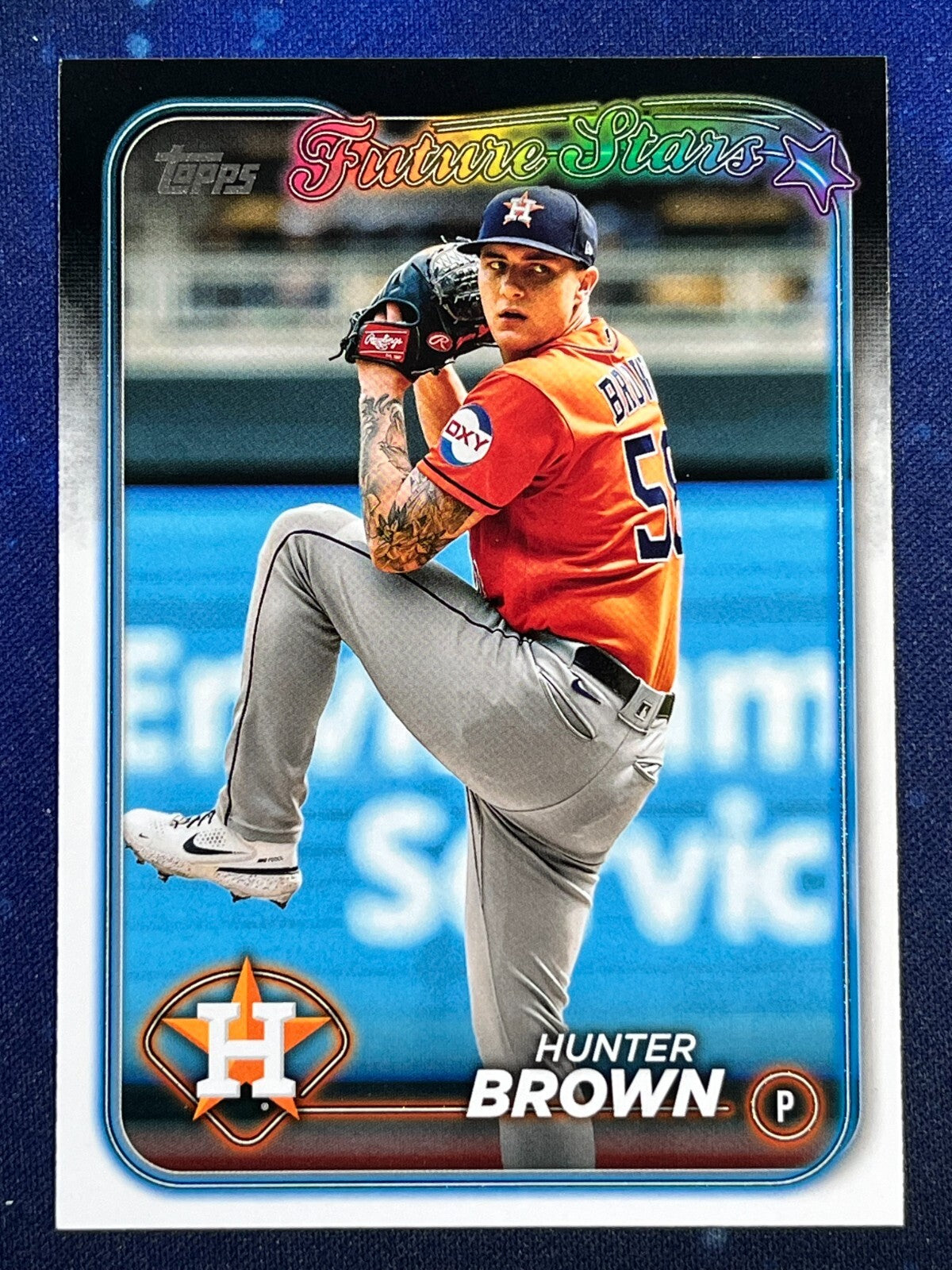 Hunter Brown 2024 Topps Baseball Future Stars #30 Houston Astros