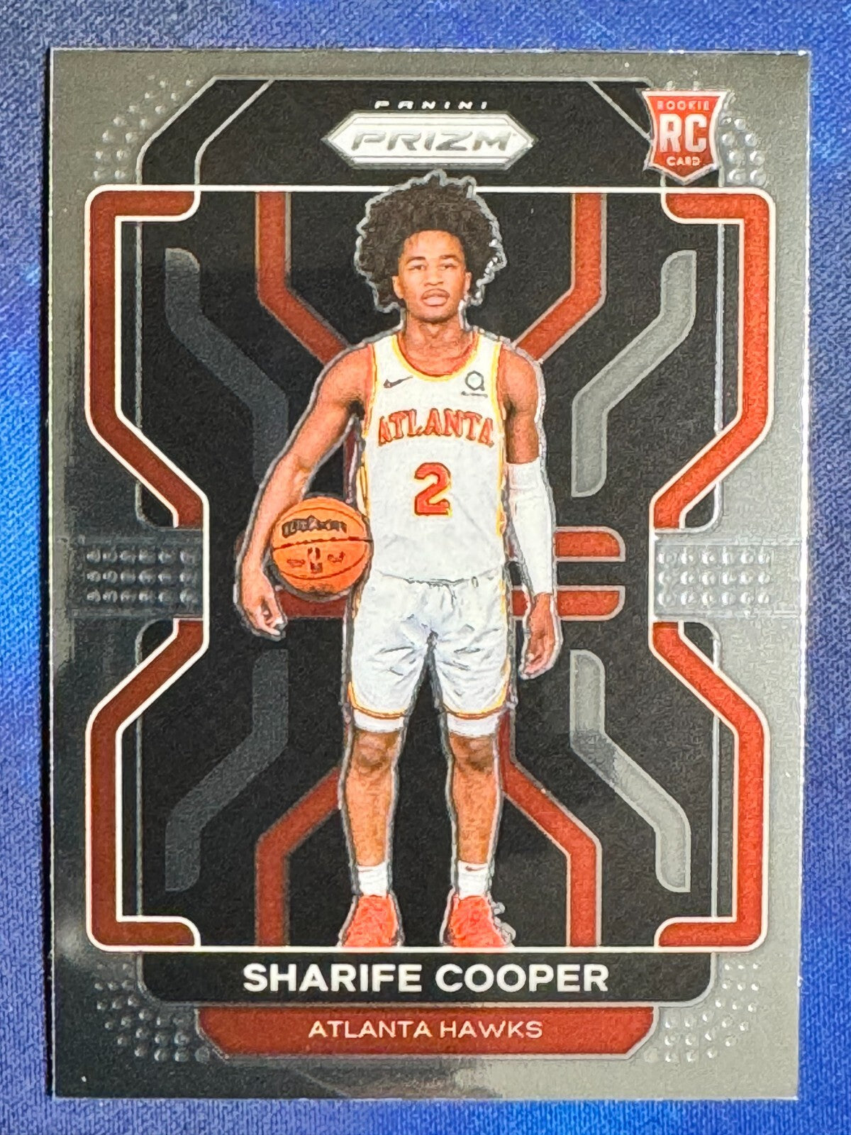 Sharife Cooper 2021-22 Panini Prizm Rookie (RC) #280 Atlanta Hawks