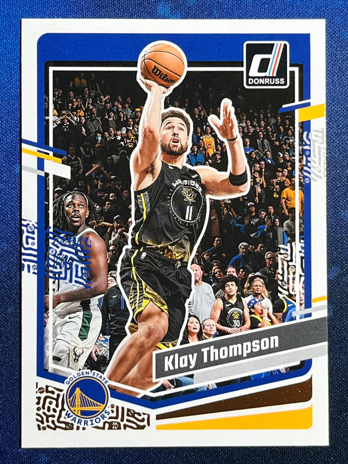 Klay Thompson 2023-24 Donruss Basketball #185 Golden State Warriors