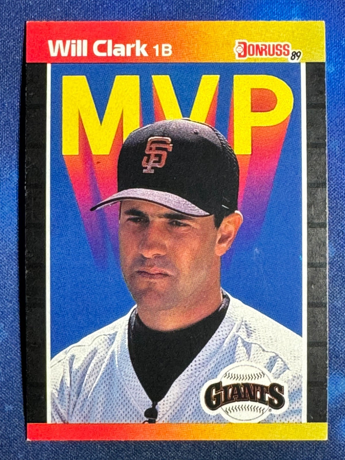 Will Clark 1989 Donruss MVP #BC-22 San Francisco Giants