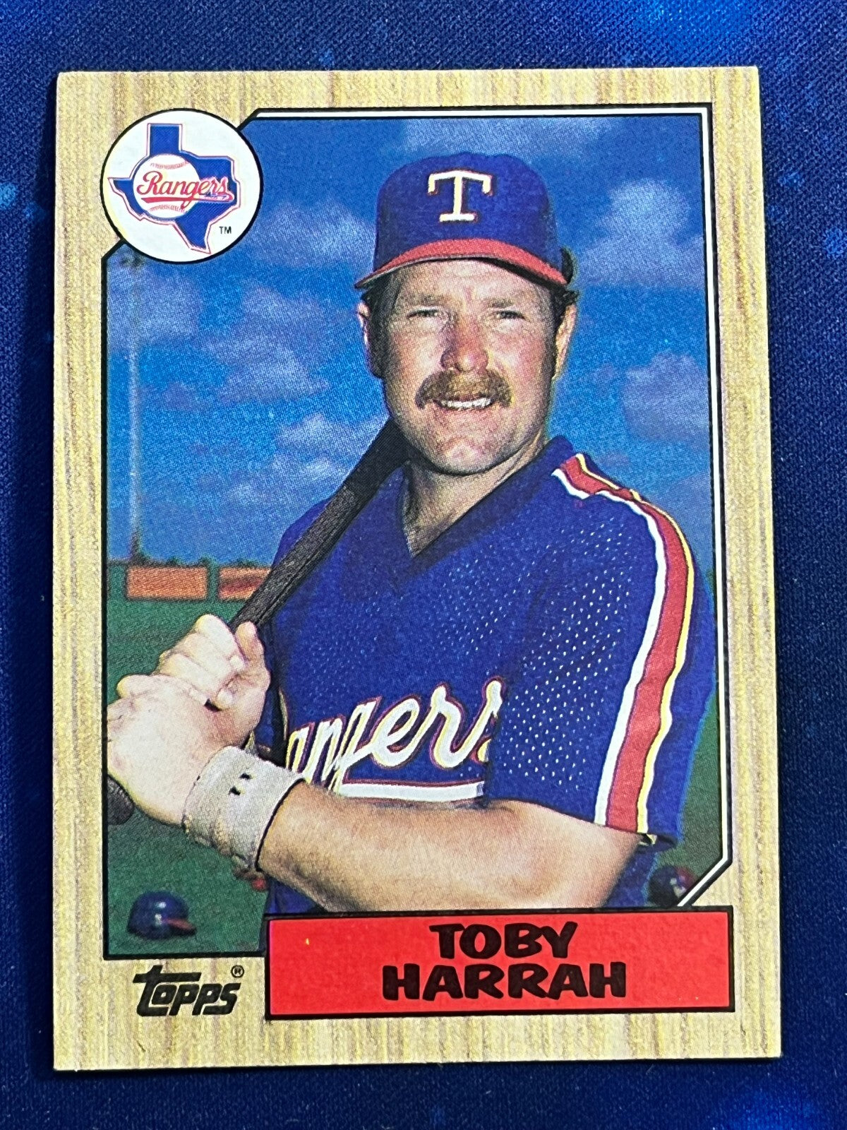 1987 Topps #152 Toby Harrah Texas Rangers
