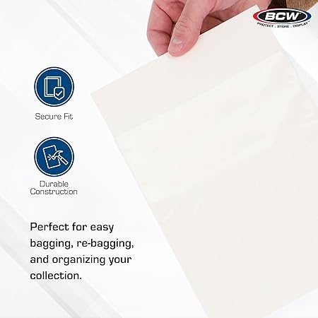 BCW Premade Current Comic Bag & Board (50 Count)