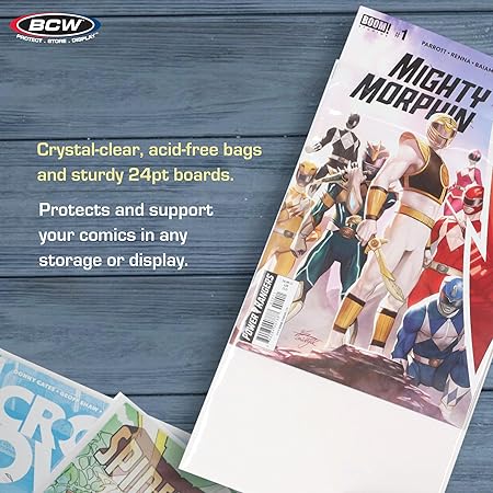 BCW Premade Current Comic Bag & Board (50 Count)