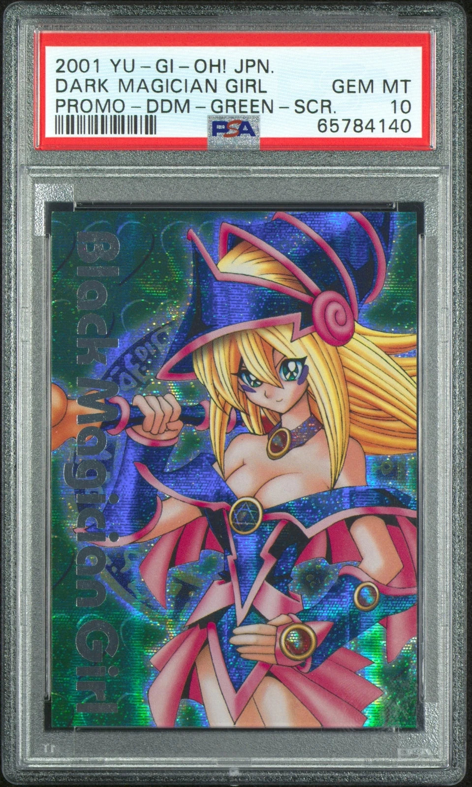 2001 YU-GI-OH! Japan Promo Dark Magician Girl PSA 10