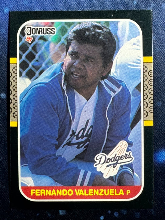 1987 Donruss #94 Fernando Valenzuela Los Angeles Dodgers