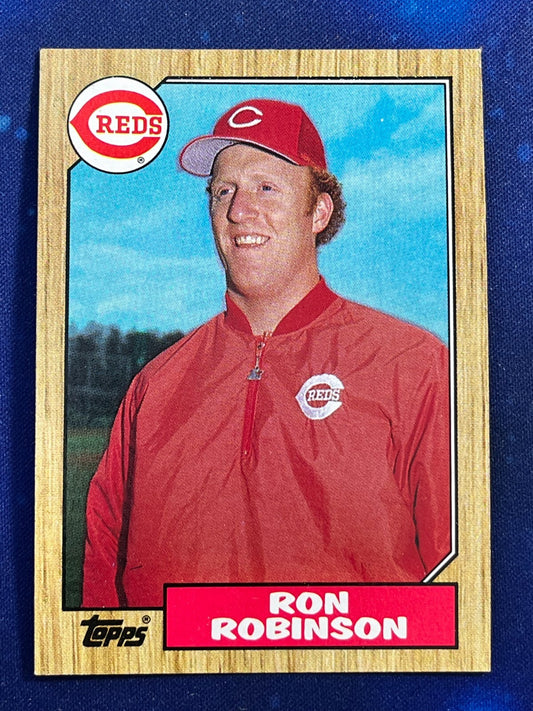 1987 Topps #119 Ron Robinson Cincinnati Reds