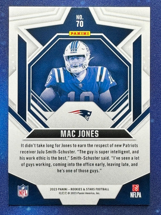 2023 Panini Rookies & Stars #70 Mac Jones New England Patriots
