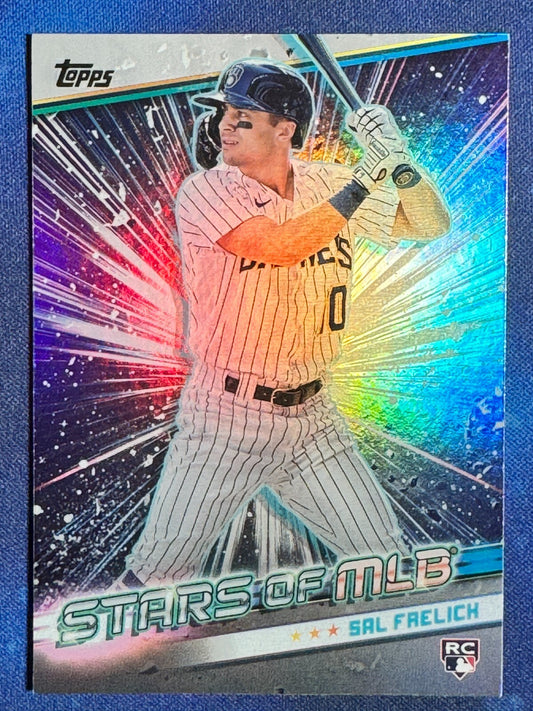Sal Frelich 2024 Topps Series 2 #SMLB-56 Rookie (RC) Milwaukee Brewers
