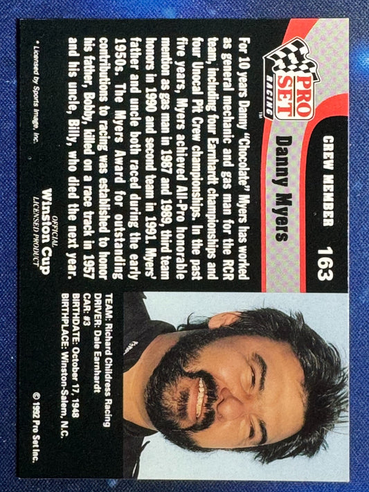 Danny Myers 1992 Pro Set #163 
