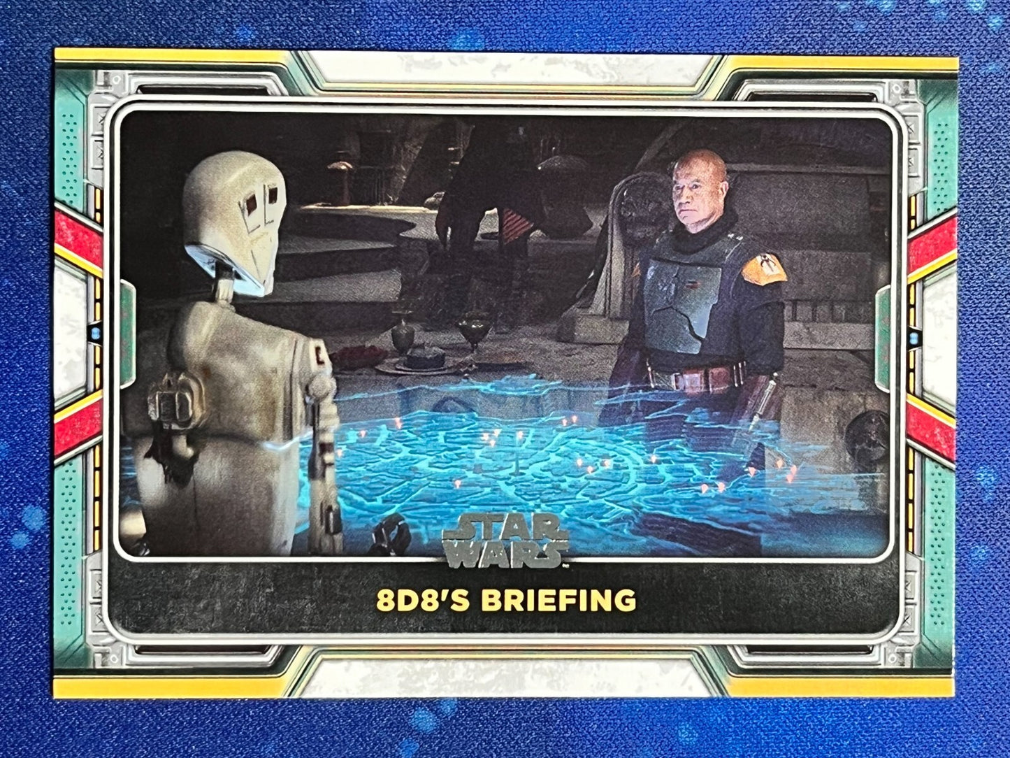 2022 Star Wars: Book of Boba Fett Base #41 8D8's Briefing