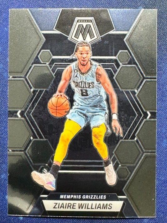 Ziaire Williams 2022-23 Panini Mosaic #163 Memphis Grizzlies