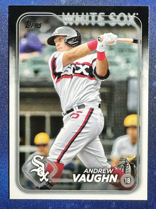 Andrew Vaughn 2024 Topps Baseball #255 Chicago White Sox