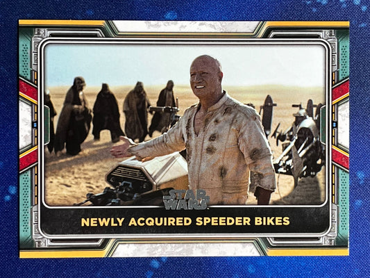 2022 Star Wars: Book of Boba Fett Base #32 Newly Acquired Speeder Bikes