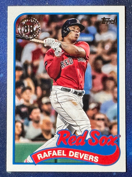 Rafael Devers 2024 Topps Baseball #89B-61 ‘89 Topps Boston Red Sox
