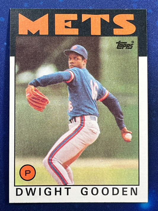 1986 Topps Baseball #250 Dwight Gooden New York Mets