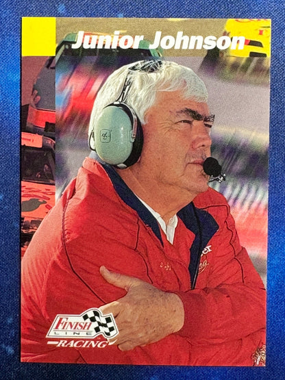 1993 Pro Set Finish Line #172 Junior Johnson