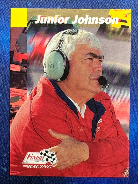 1993 Pro Set Finish Line #172 Junior Johnson