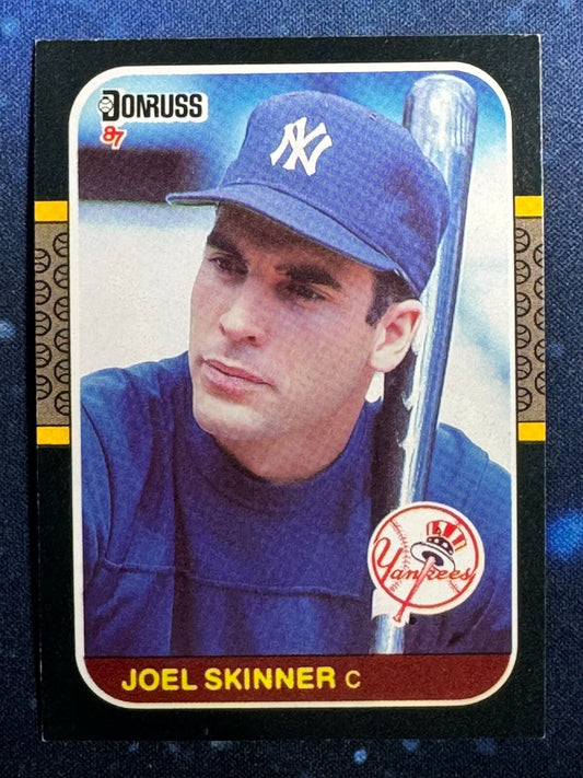 1987 Donruss #545 Joel Skinner New York Yankees