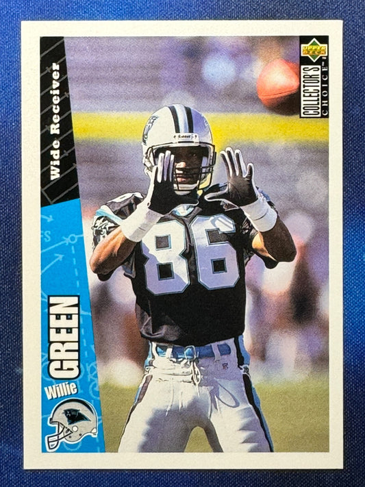 Willie Green 1996 Upper Deck Collector's Choice #321 Carolina Panthers