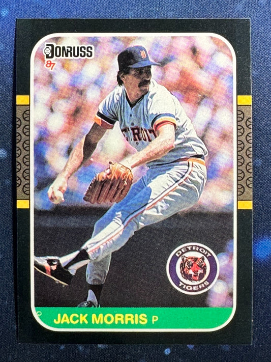 1987 Donruss #173 Jack Morris Detroit Tigers