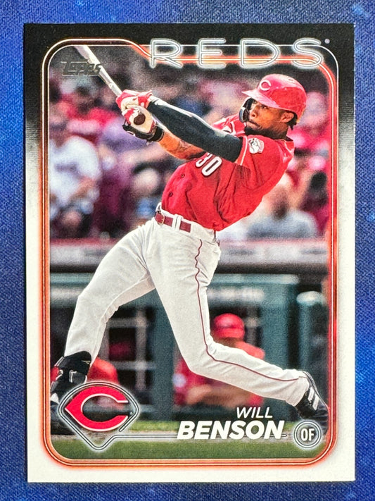 Will Benson 2024 Topps Series 2 #386 Cincinnati Reds