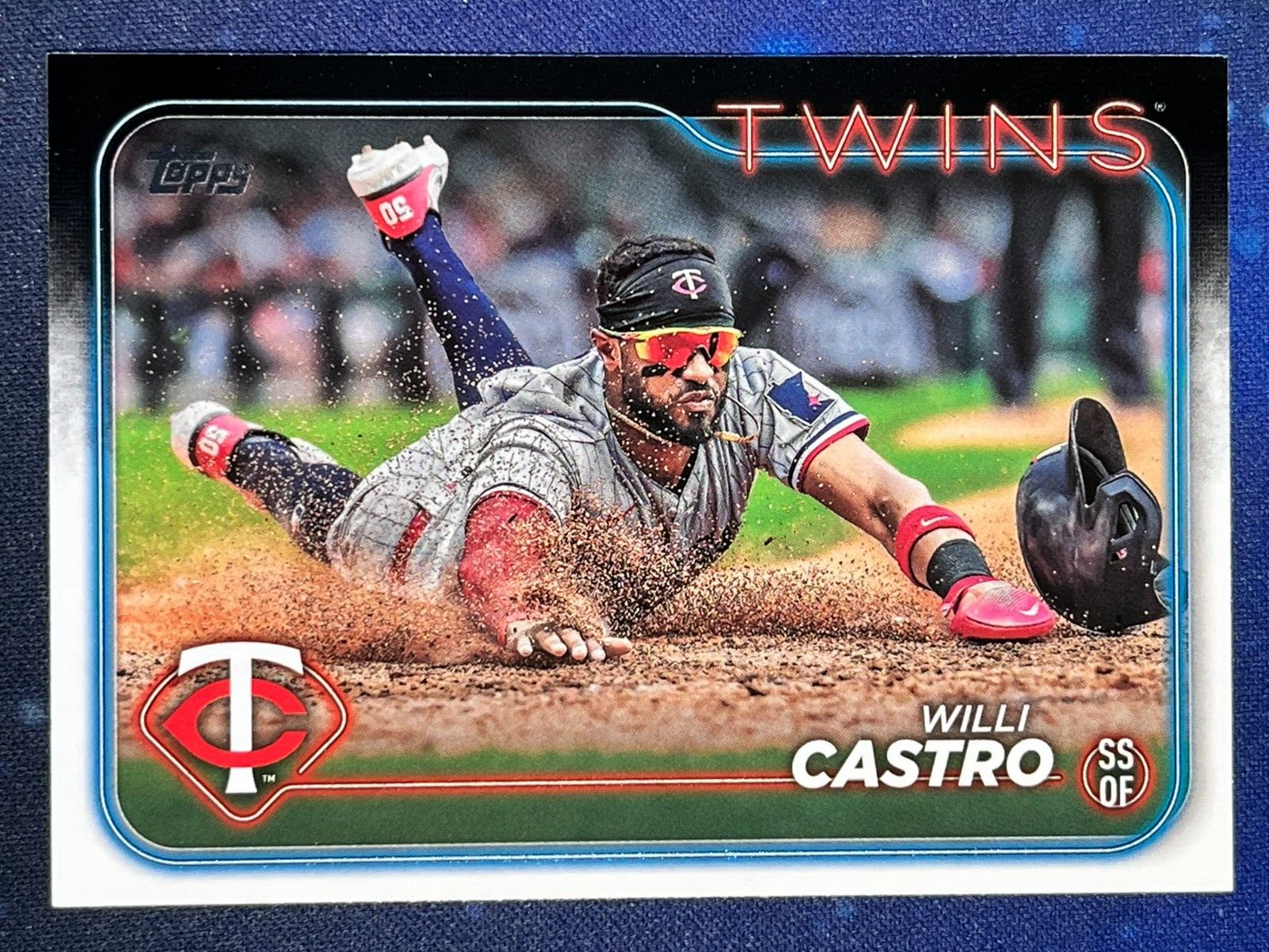 Willi Castro 2024 Topps Baseball #285 Minnesota Twins