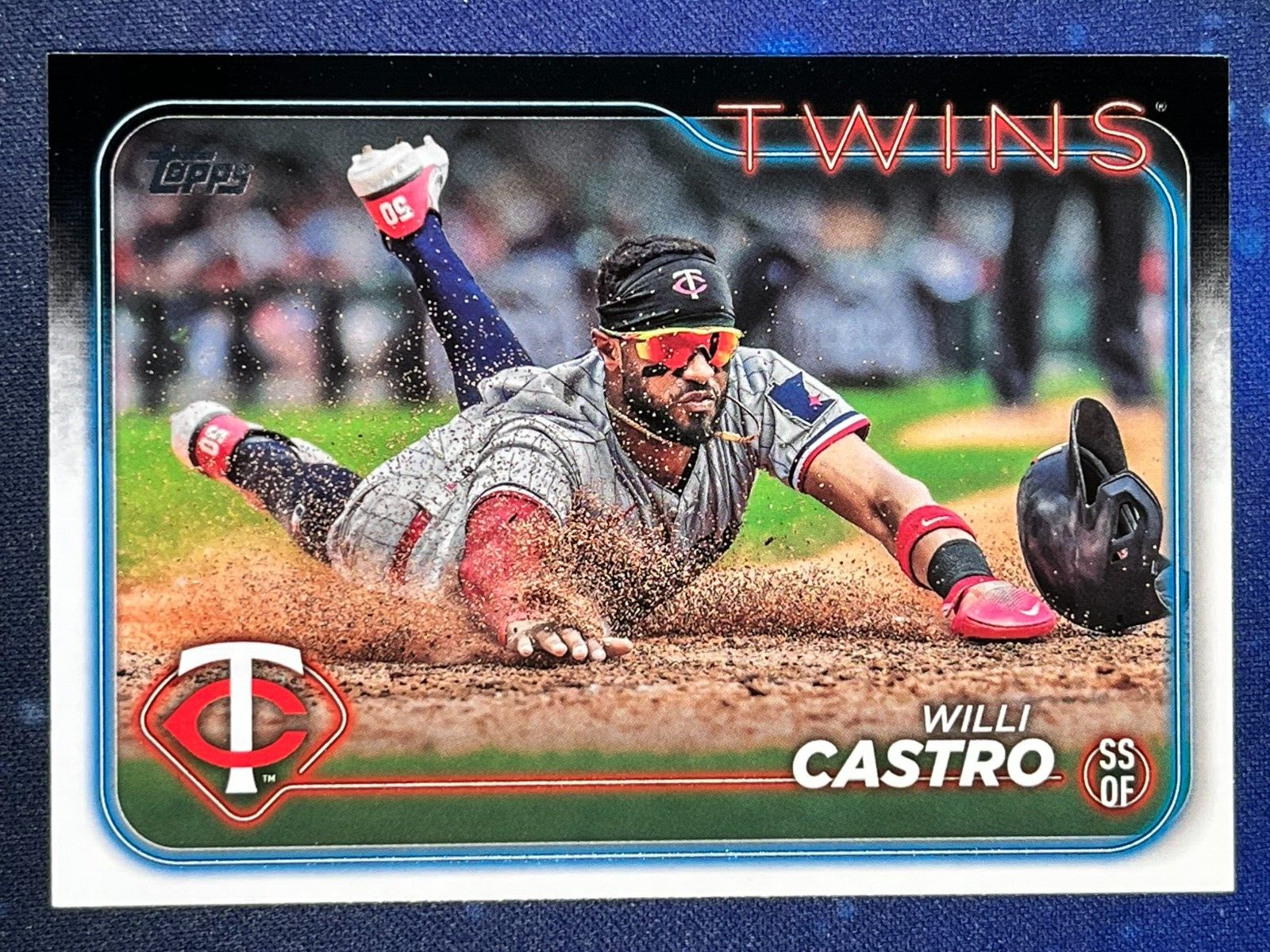 Willi Castro 2024 Topps Baseball #285 Minnesota Twins