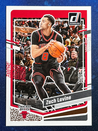 Zach LaVine 2023-24 Donruss Basketball #28 Chicago Bulls