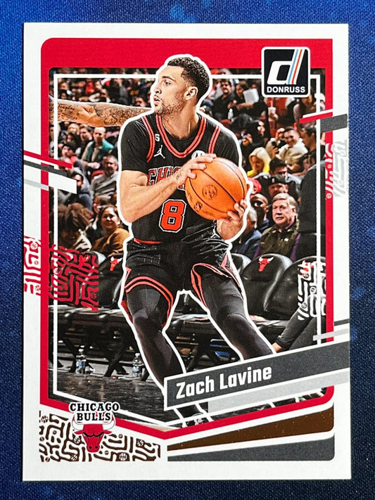 Zach LaVine 2023-24 Donruss Basketball #28 Chicago Bulls