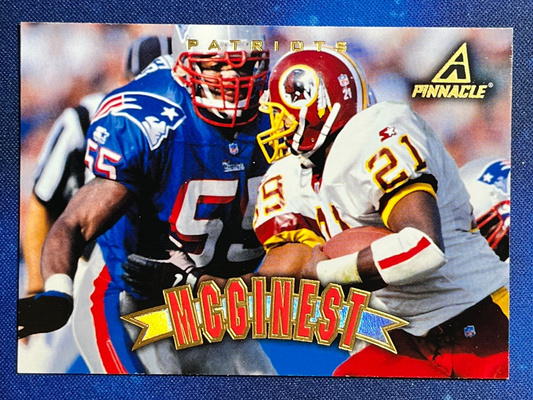 Willie McGinest 1997 Pinnacle Football #53 Washington Redskins
