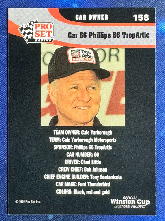 Chad Little's Car 1992 Pro Set #158 