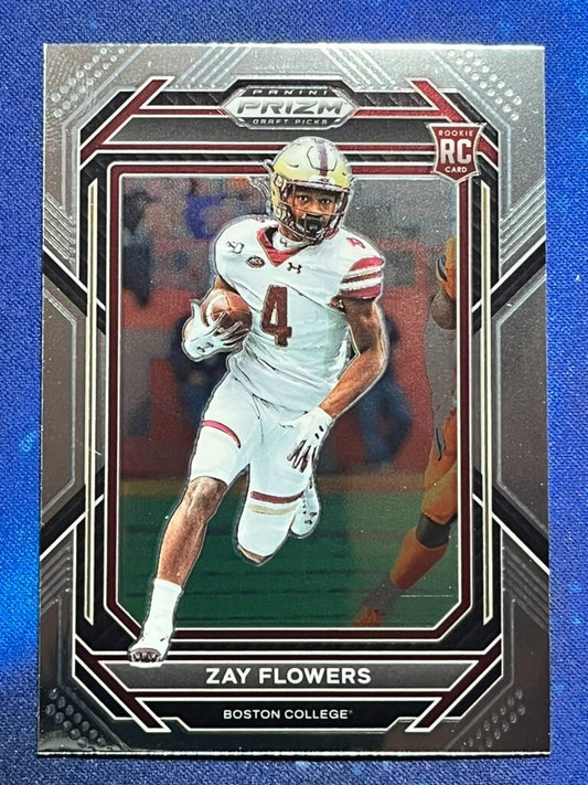 Zay Flowers 2023 Panini Prizm Draft Picks Rookie RC #143 