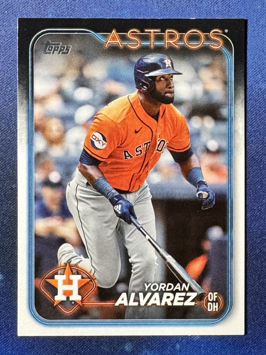 Yordan Alvarez 2024 Topps Baseball #273 Houston Astros