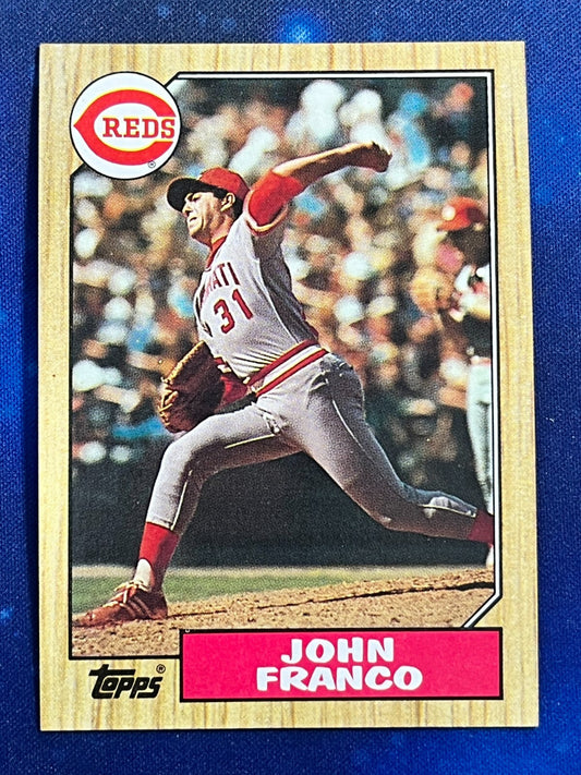 1987 Topps #305 John Franco Cincinnati Reds
