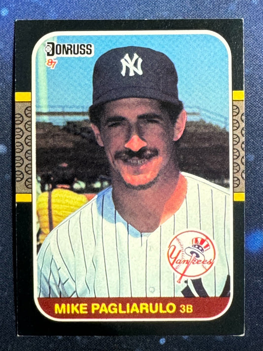 1987 Donruss #298 Mike Pagliarulo New York Yankees