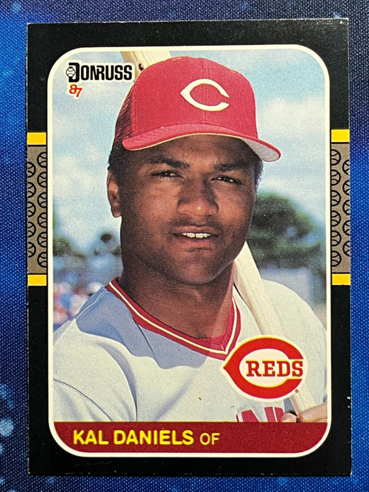 1987 Donruss #142 Kal Daniels Cincinnati Reds