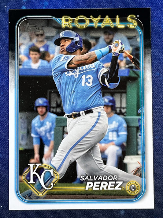Salvador Perez 2024 Topps Baseball #24 Kansas City Royals