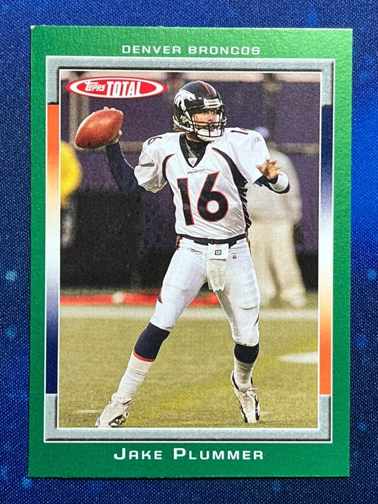 Jake Plummer 2006 Topps Total #19 Denver Broncos