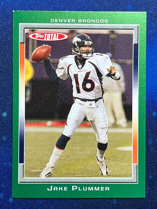 Jake Plummer 2006 Topps Total #19 Denver Broncos
