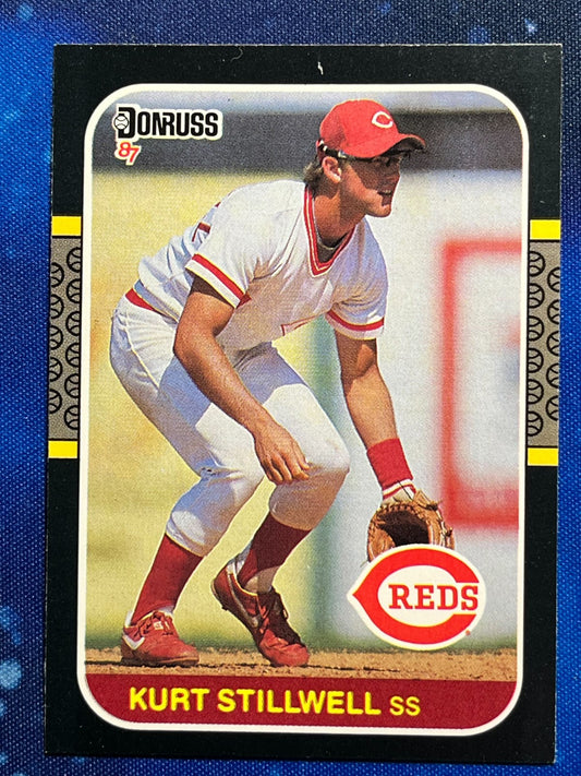 1987 Donruss #123 Kurt Stillwell Cincinnati Reds