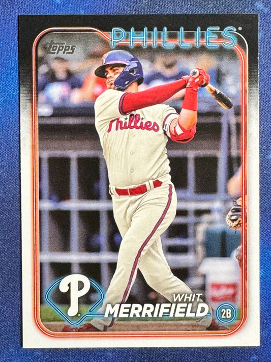 Whit Merrifield 2024 Topps Series 2 #661 Philadelphia Phillies