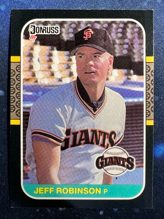 1987 Donruss #559 Jeff Robinson San Francisco Giants