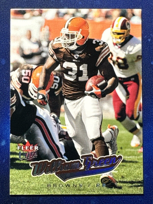 William Green 2005 Fleer Ultra #190 Cleveland Browns