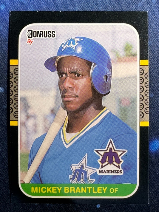 1987 Donruss #656 Mickey Brantley Seattle Mariners