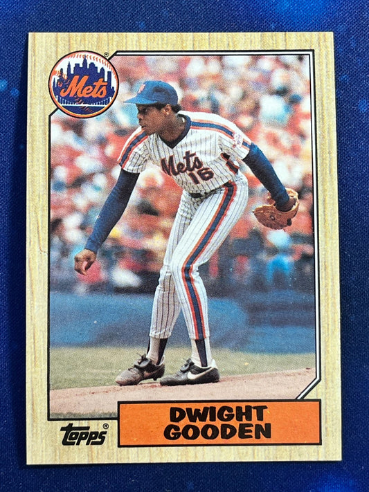 1987 Topps #130 Dwight Gooden New York Mets