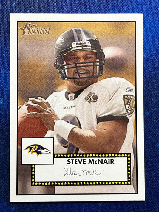 Steve McNair 2006 Topps Heritage #333 Baltimore Ravens