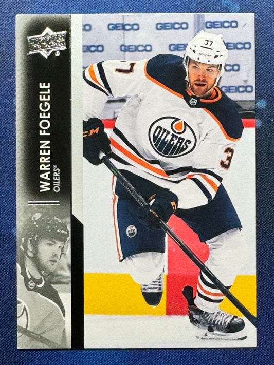 Warren Foegele 2021-22 Upper Deck Extended Series #566 Edmonton Oilers